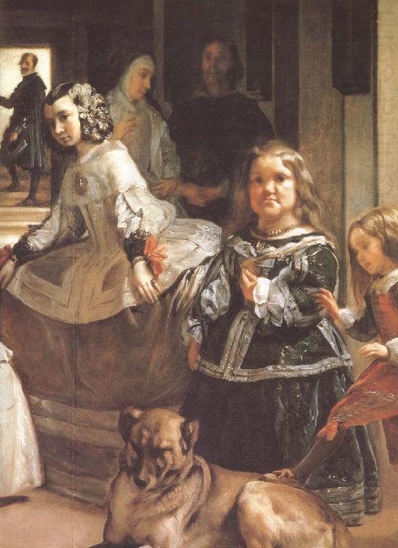 VELAZQUEZ, Diego Rodriguez de Silva y Detail of Palace handmaiden china oil painting image